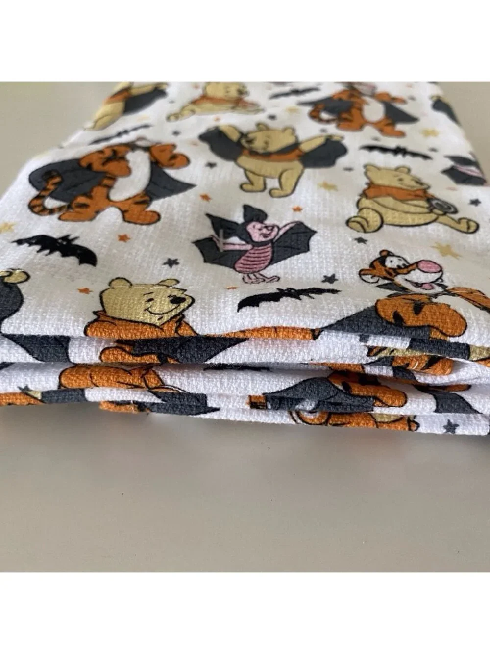 2 Pack Disney Winnie The Pooh & Friends Halloween Kitchen Towels 16 X 26” NEW